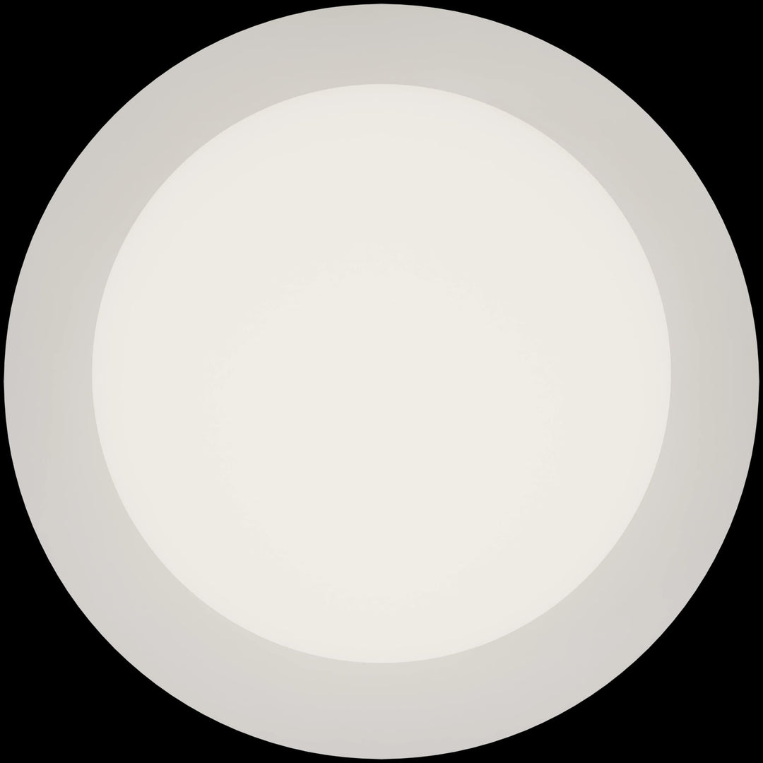 Calibo Crest Opal Glass 140mm Orb Wall Light Round Plate 200mm | White