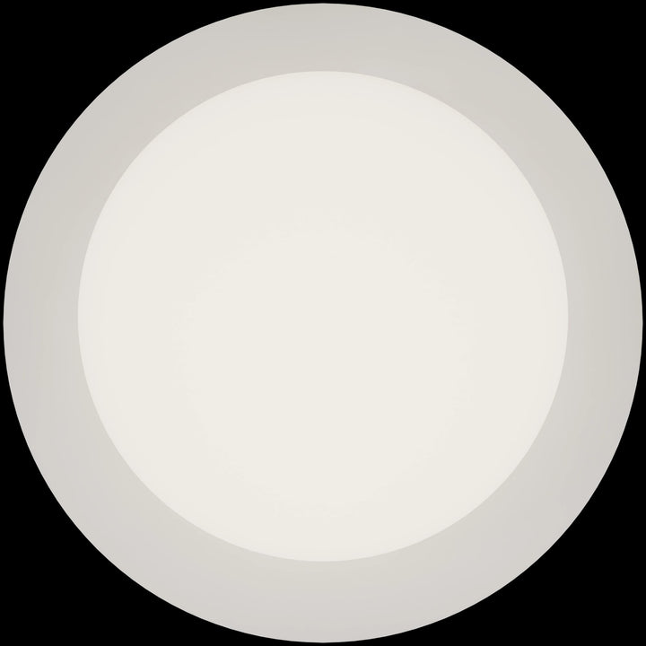 Calibo Crest Opal Glass 140mm Orb Wall Light Round Plate 200mm | White