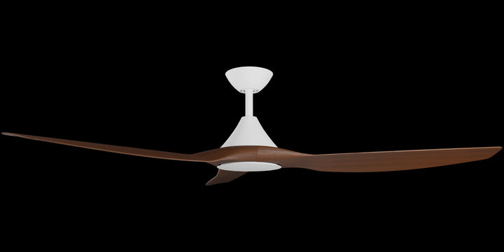 Calibo Smart CloudFan 60" (1520mm) ABS Energy Efficient DC Ceiling Fan and Remote | White & Koa