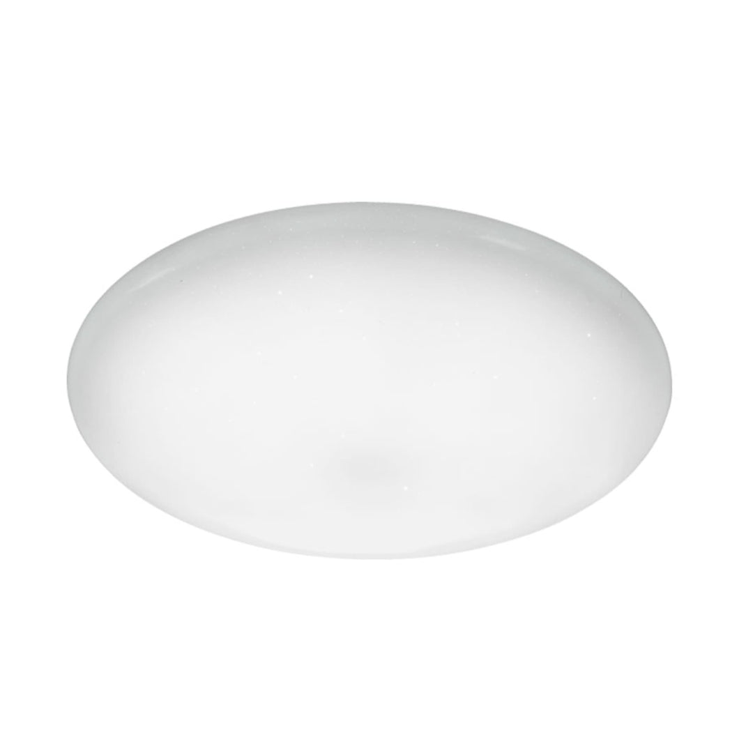 Telbix Bliss Opal Round Tri-Colour LED Oyster Light with Remote | Medium