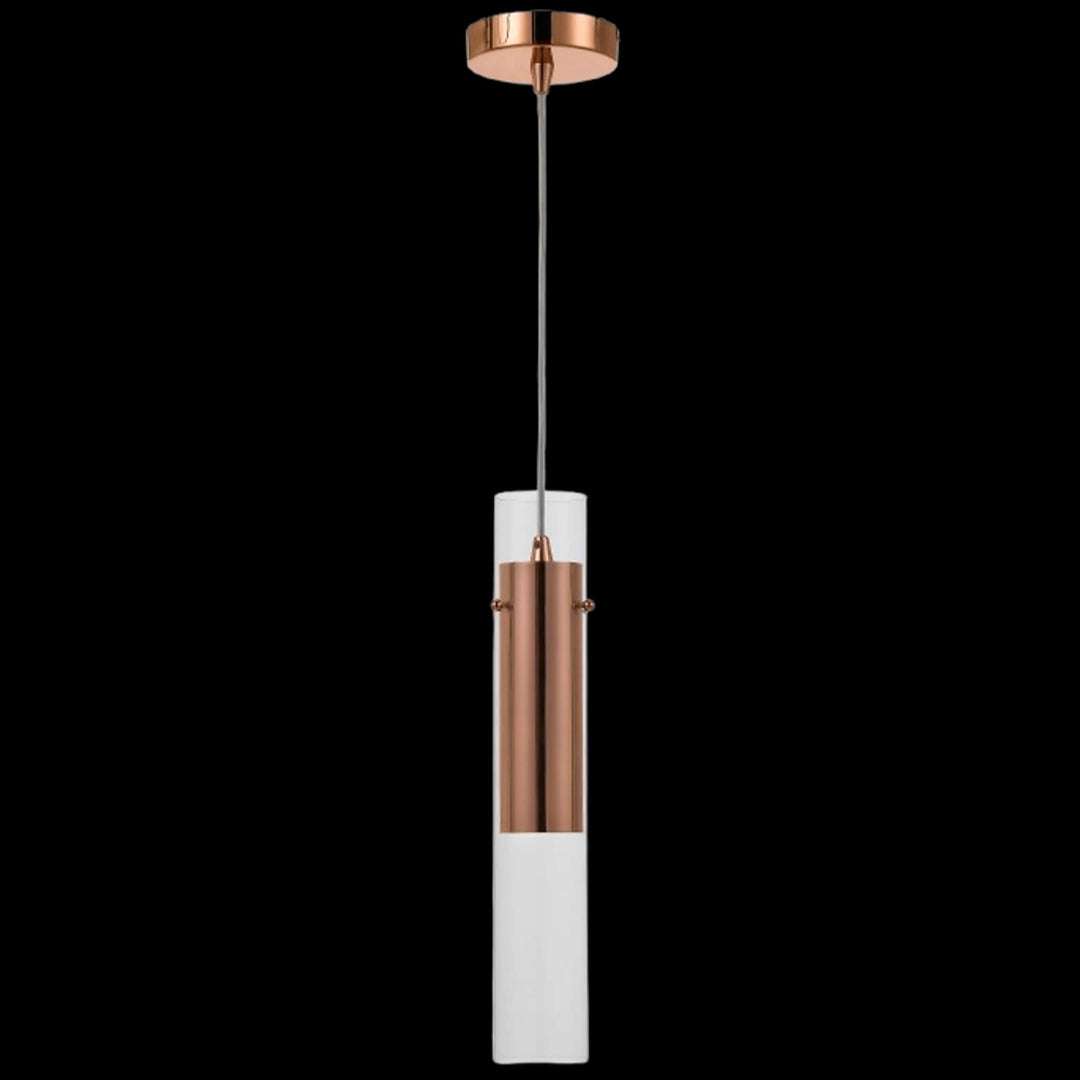 Telbix Prefet 1 Light Slimline LED Pendant | Copper