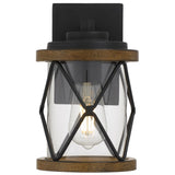 Telbix Capstan 25 Exterior Wall Light | Black