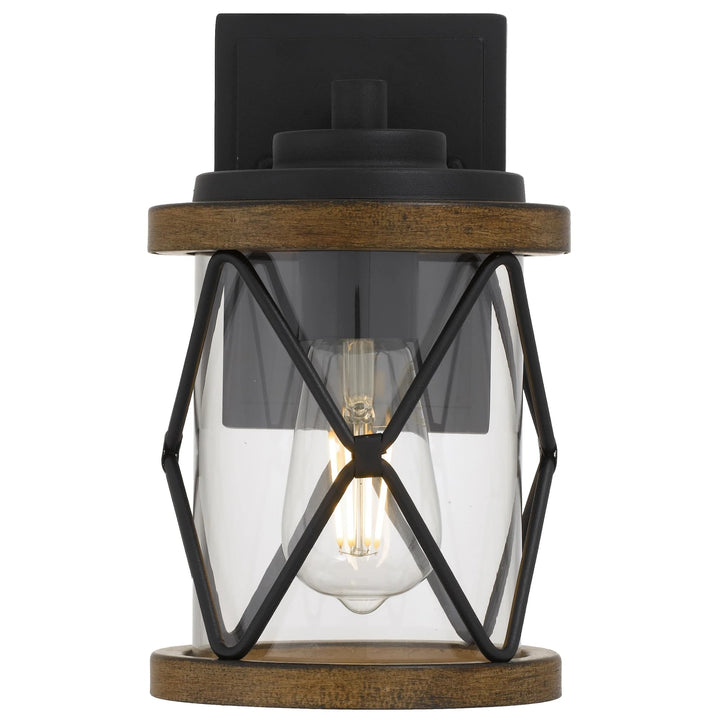 Telbix Capstan 25 Exterior Wall Light | Black