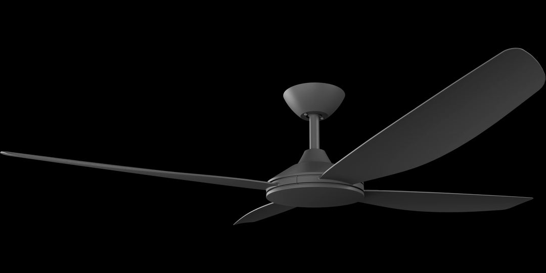Calibo Vanga 56" DC Smart Ceiling Fan with Remote Control | Black