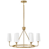 Hinkley Lewis Medium Single Tier Chandelier | Heritage Brass