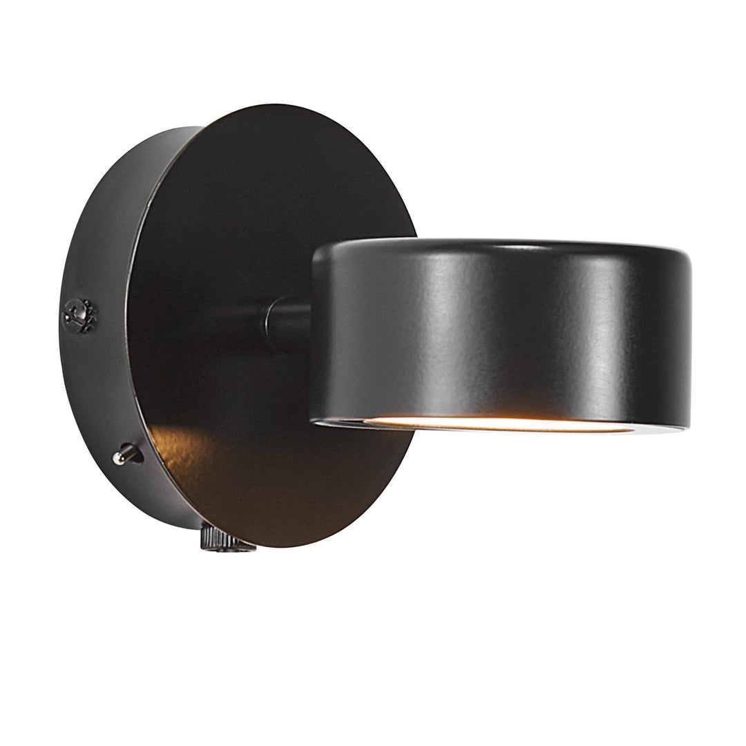 Nordlux Clyde LED Wall Light | Black