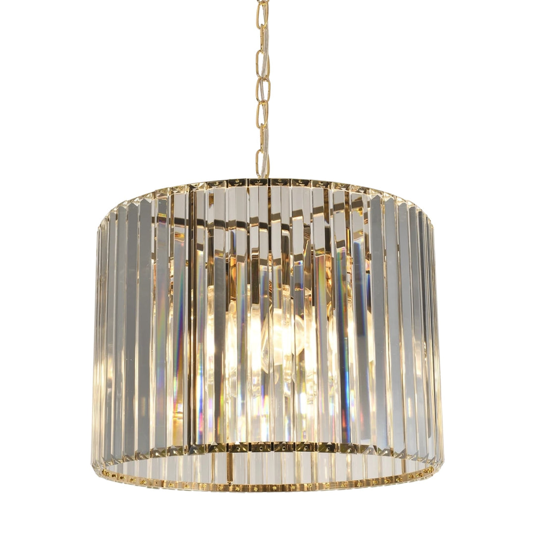Calibo Crane Modern Luxe Crystal Pendant | Large