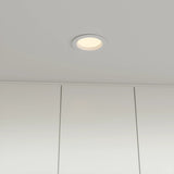 Calibo Zazu Recessed Tricolour LED Downlight with Changeable Face Plate | White