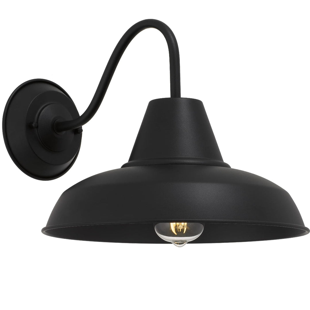 Telbix Gordon Exterior Wall Light | Black