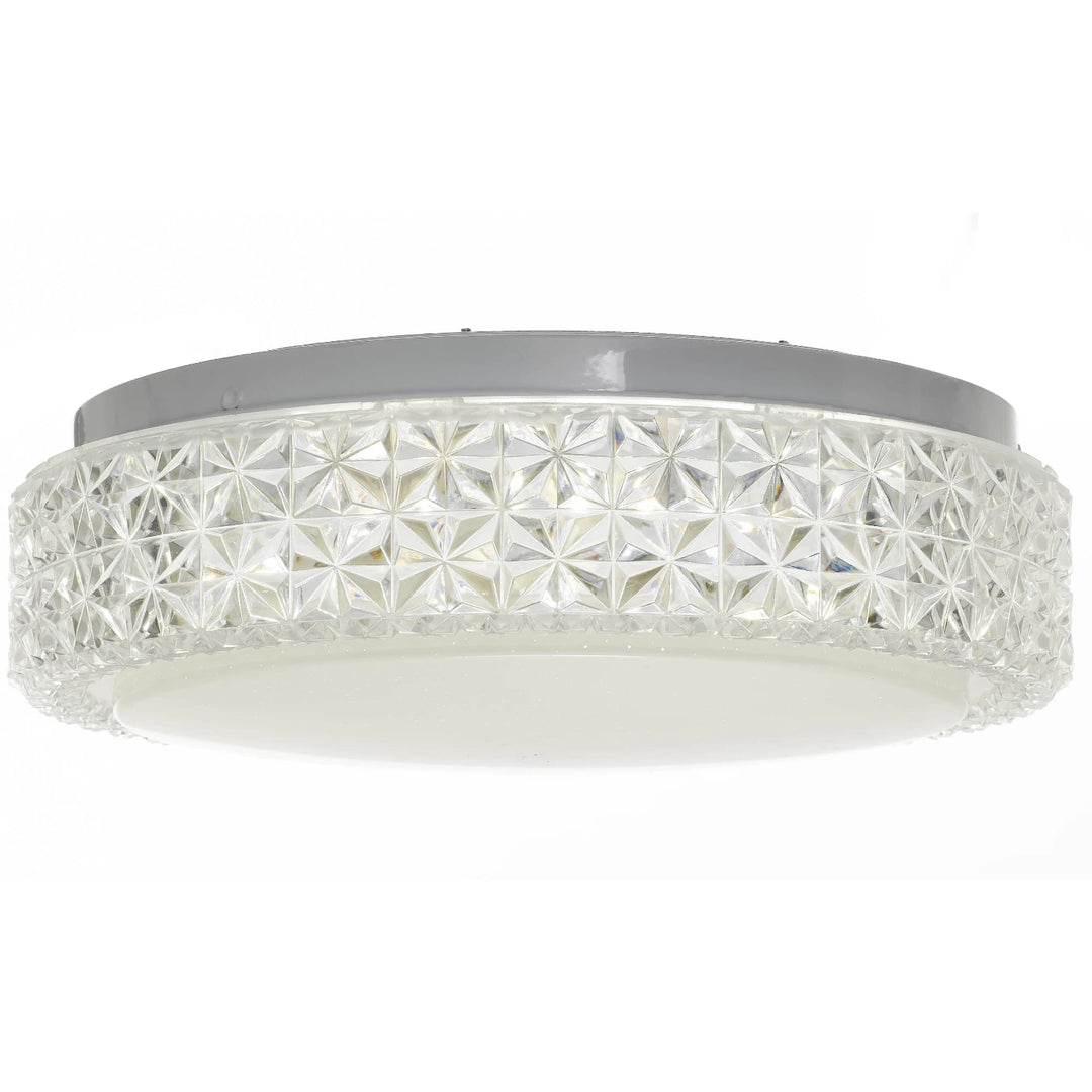 Telbix Amelia 18W LED Oyster Light | White