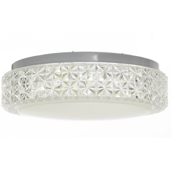 Telbix Amelia 18W LED Oyster Light | White