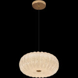 Calibo Allure Crystalline 400mm Pendant | Gold