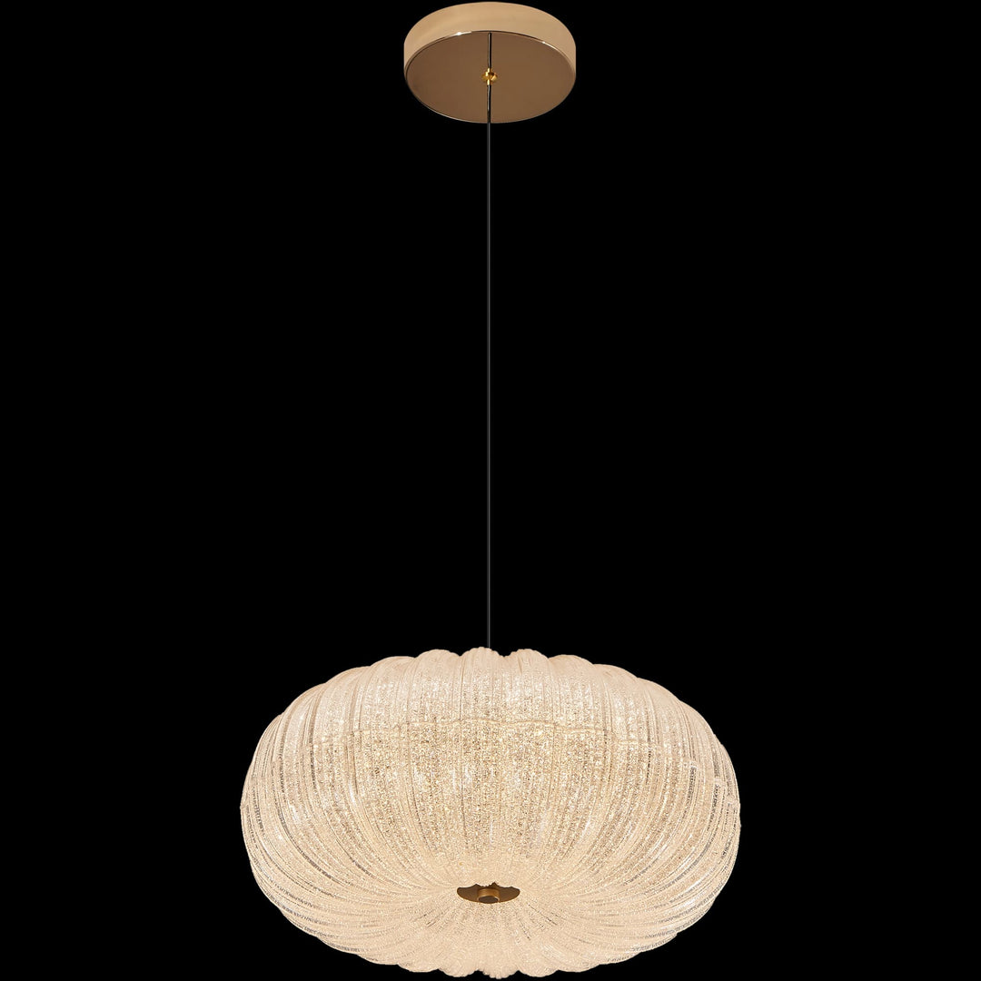 Calibo Allure Crystalline 400mm Pendant | Gold