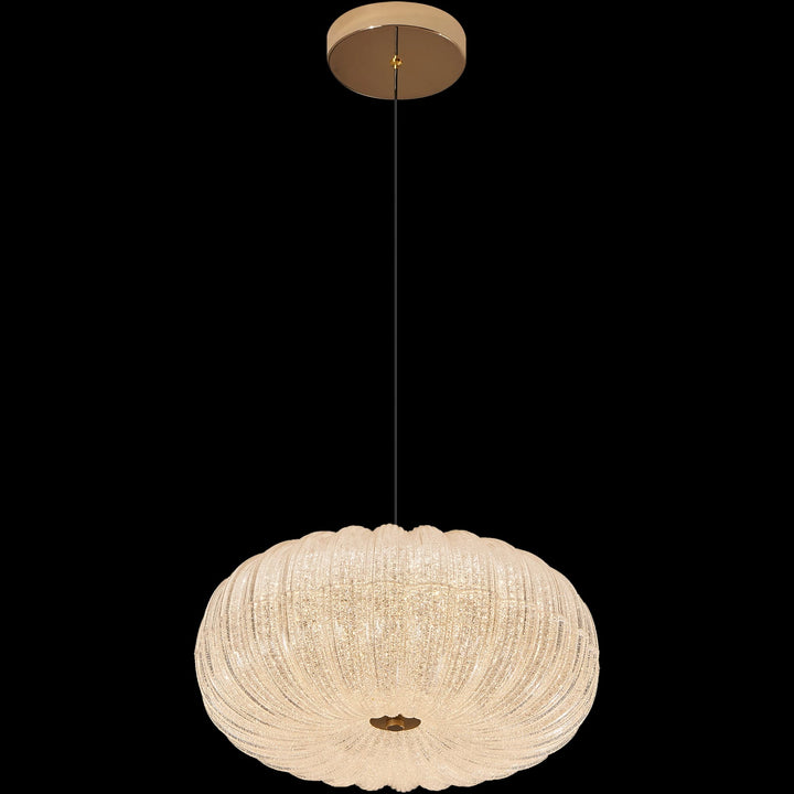 Calibo Allure Crystalline 400mm Pendant | Gold