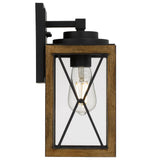 Telbix Mallory 30 Exterior Wall Light | Black