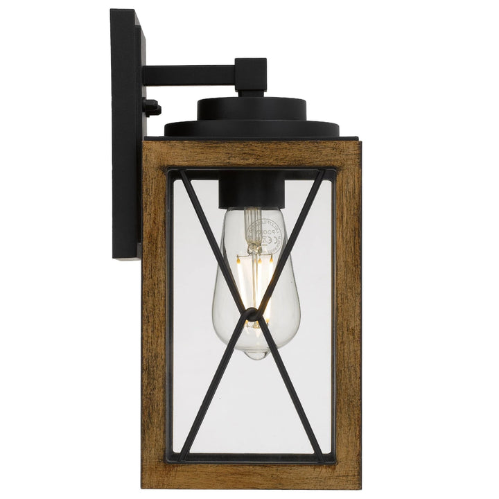 Telbix Mallory 30 Exterior Wall Light | Black