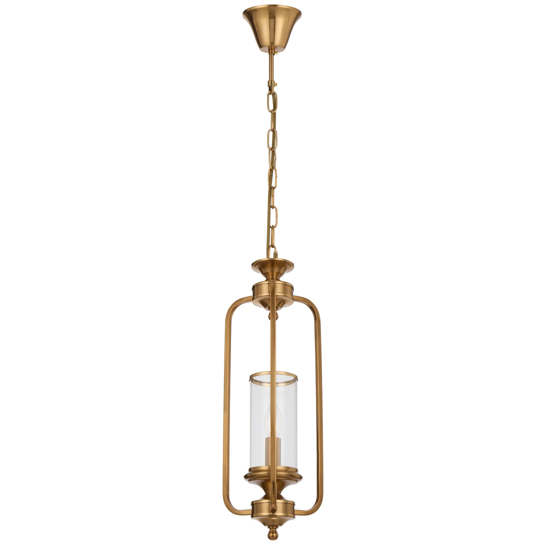 Telbix Velden 1 Light Pendant | Copper