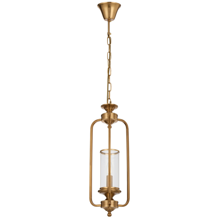 Telbix Velden 1 Light Pendant | Copper