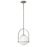 Hinkley Somerset Small Pendant Light (E27) | Brushed Nickel