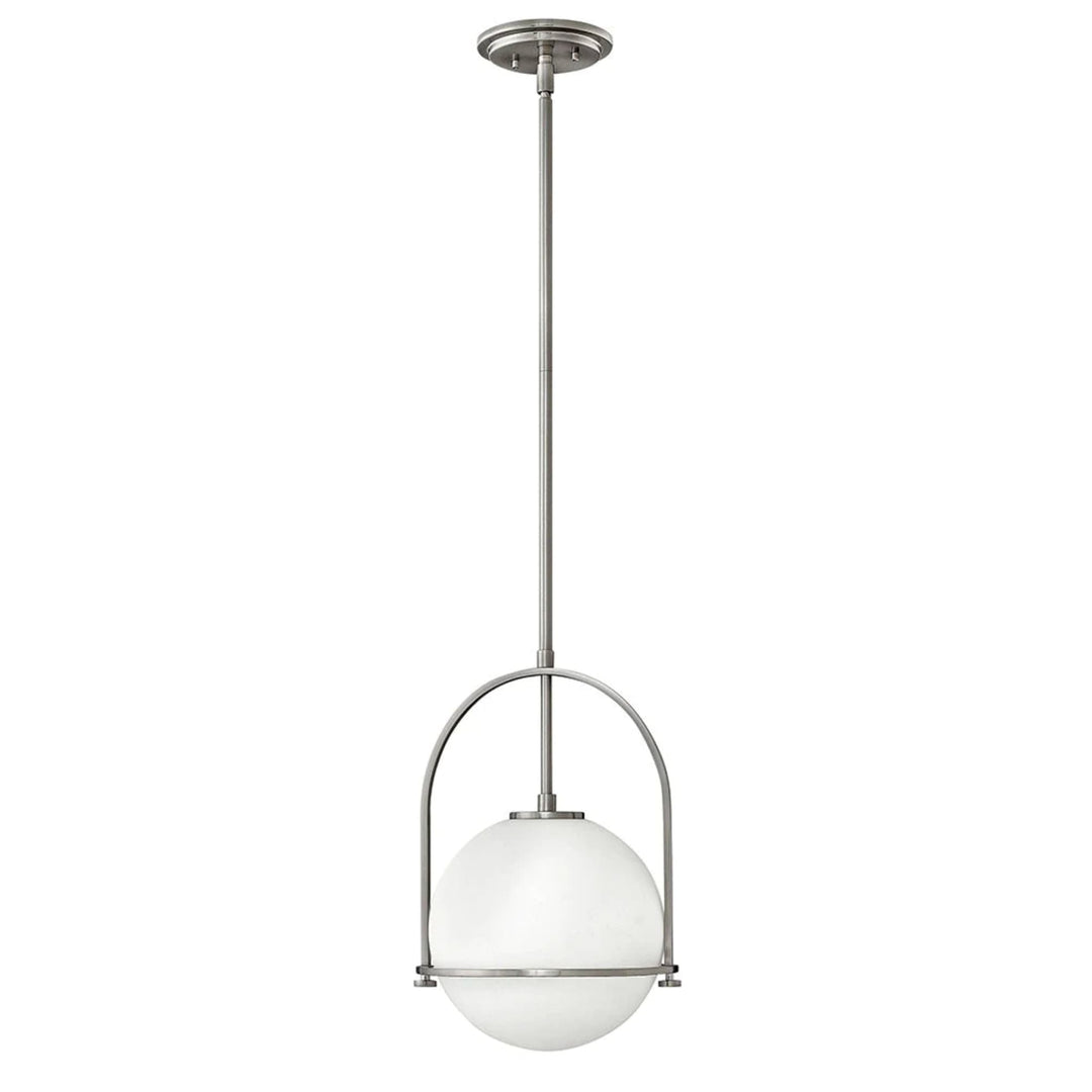Hinkley Somerset Small Pendant Light (E27) | Brushed Nickel