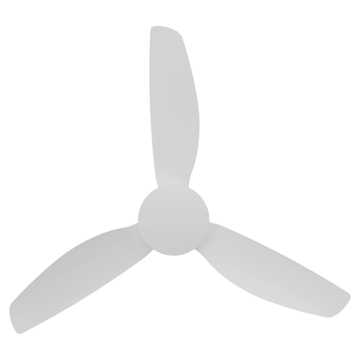 Calibo Sora 48" DC Ceiling Fan with Wall Control and Remote | White