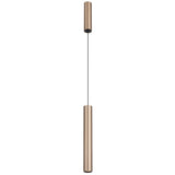 Telbix Verano Dual Cylinder Slim LED Pendant Light | Copper