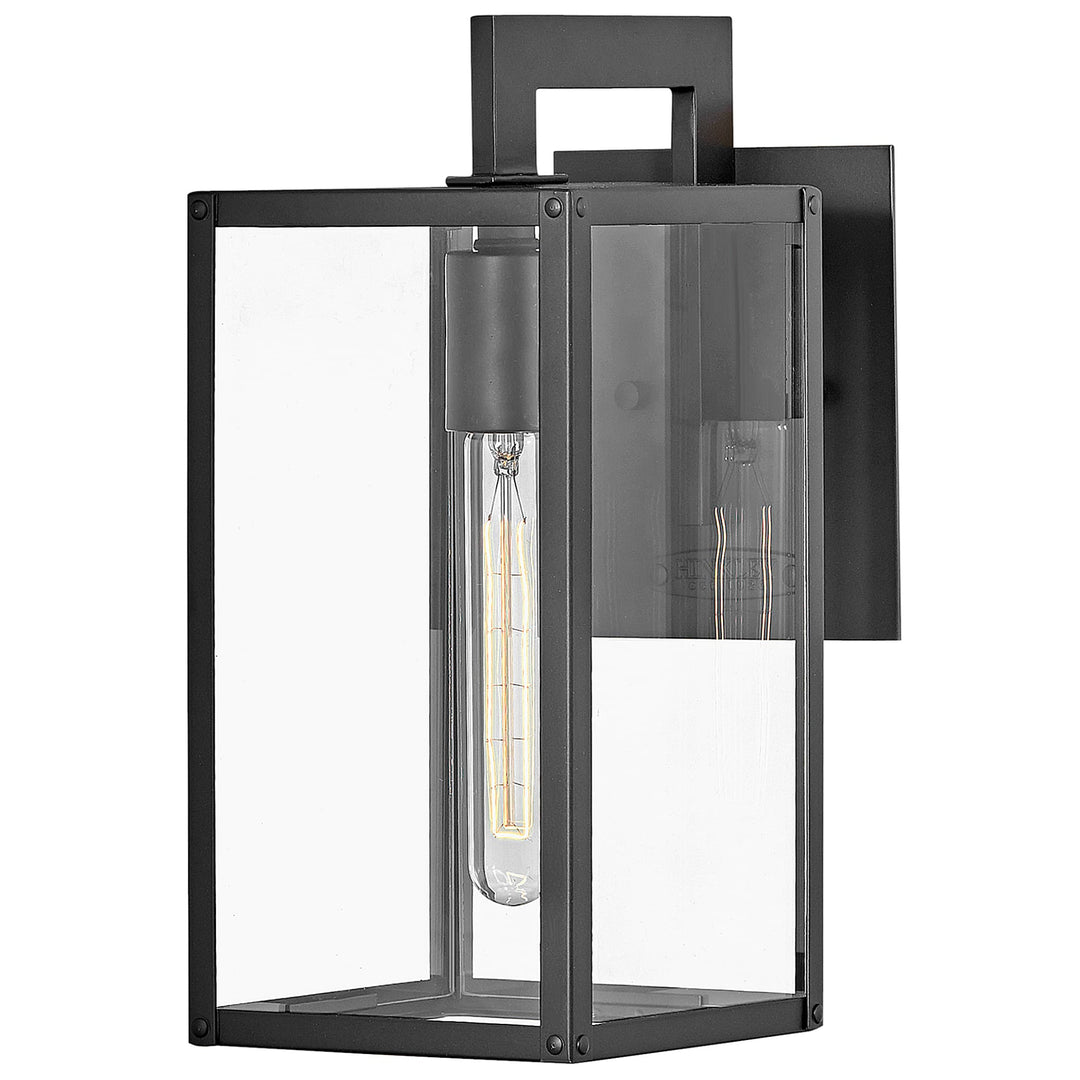 Hinkley Max Small Exterior Wall Light | Black
