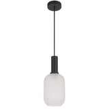 Telbix Black Aosta Pendant Light | Small
