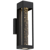 Telbix Hollis 35 LED Outdoor Wall Light | Black