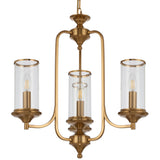 Telbix Velden 4 Light Pendant | Copper