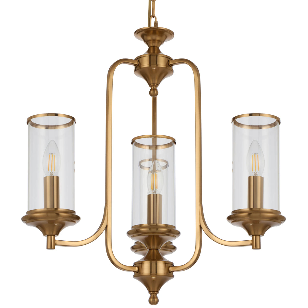 Telbix Velden 4 Light Pendant | Copper