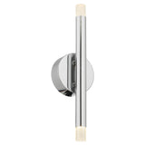 Telbix Milazo 2 Light LED Wall Light | Chrome