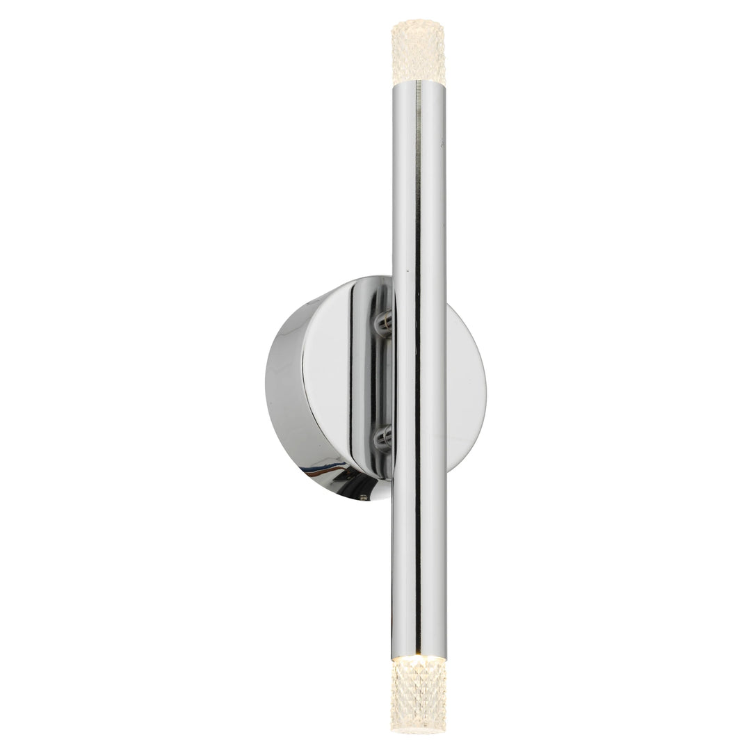 Telbix Milazo 2 Light LED Wall Light | Chrome