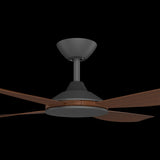 Calibo Vanga 48" DC Smart Ceiling Fan with Remote Control | Black and Koa