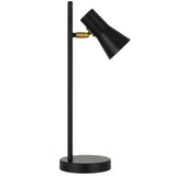 Telbix Verik Table Lamp | Black