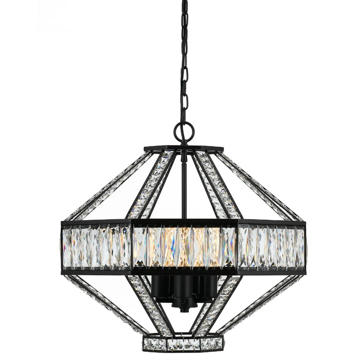 Telbix Zofio 5 Light Pendant Light | Oil Bronze