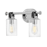 Hinkley Halstead 2 light Wall Sconce | Chrome