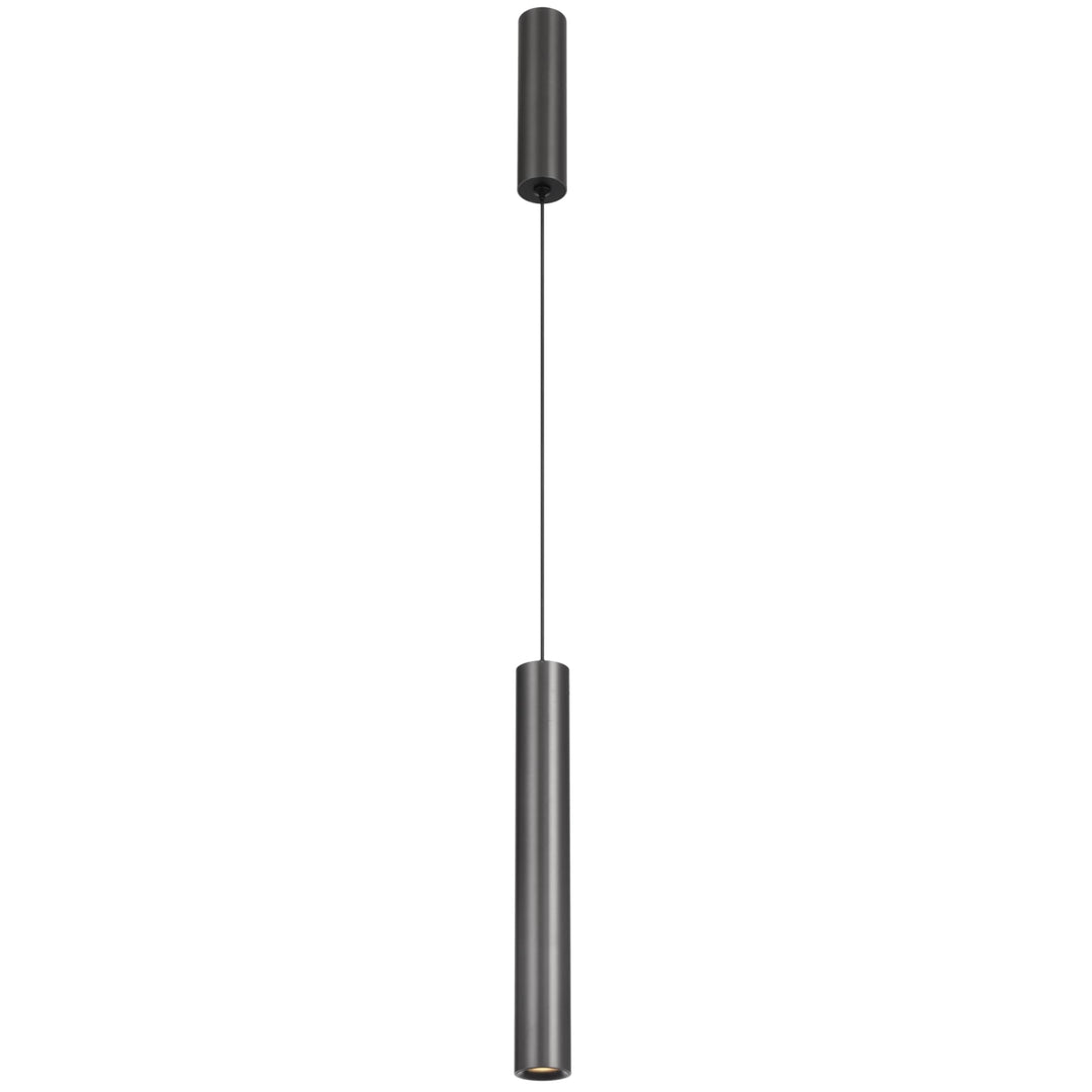 Telbix Verano Dual Cylinder Slim LED Pendant Light | Gun Metal