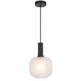 Telbix Black Aosta Pendant Light | Large