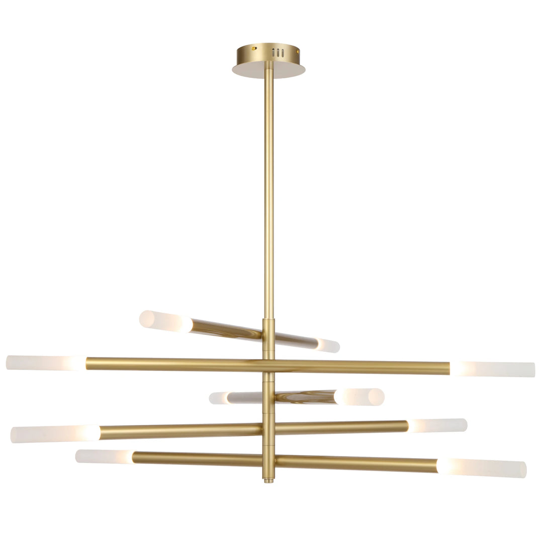 Telbix Pinta 10 Light LED Pendant Light | Gold