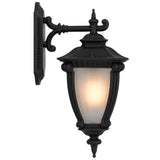 Telbix Delfino Exterior Wall Light | Black