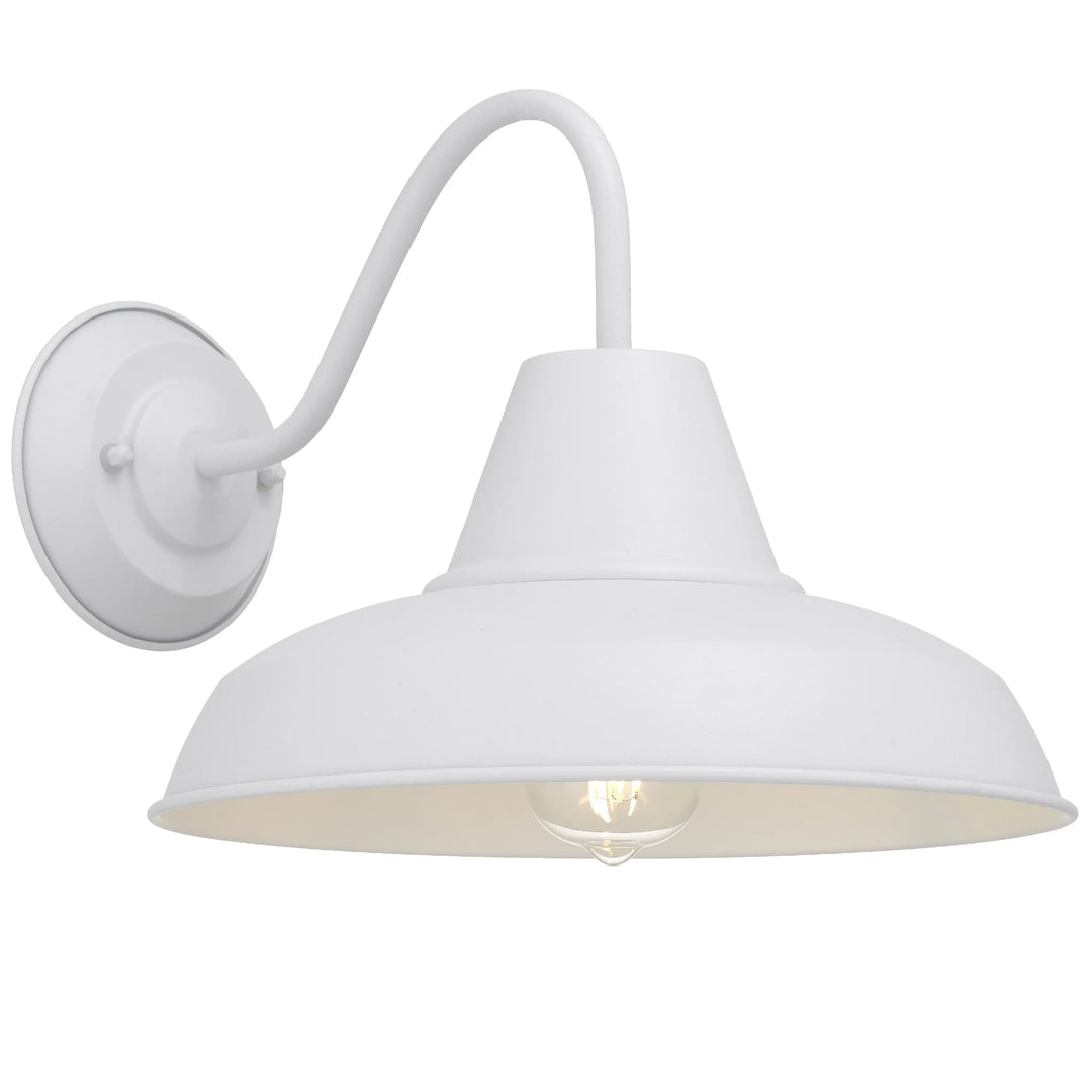 Telbix Gordon Exterior Wall Light | White