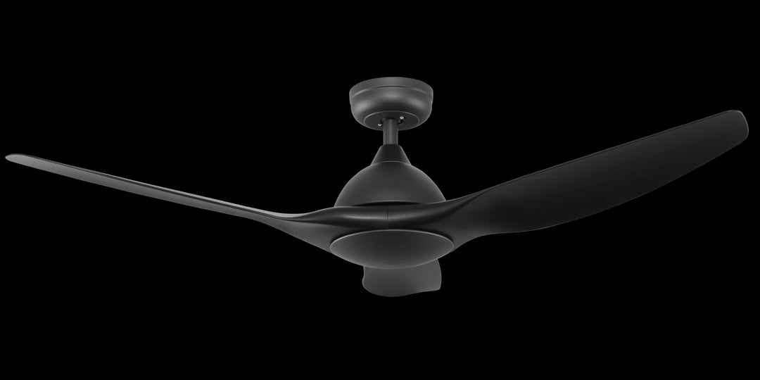 Fanco Horizon Smart 52" DC Ceiling Fan with Wall Control and Remote | Black