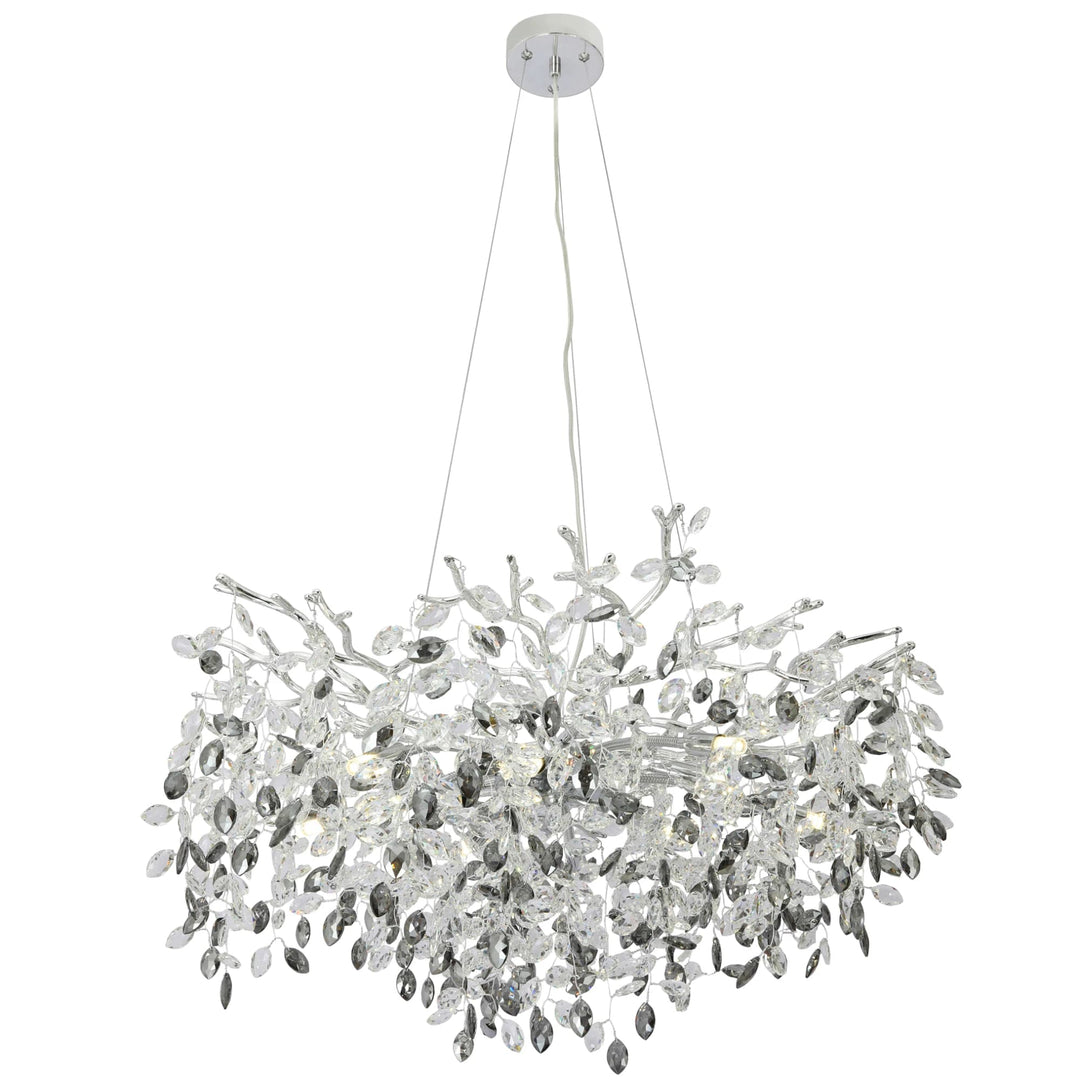 Telbix Molena 10 Light Pendant | Chrome