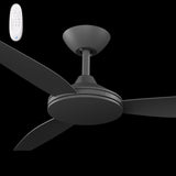 Calibo Condor 48" DC Smart Ceiling Fan with Remote Control | Black