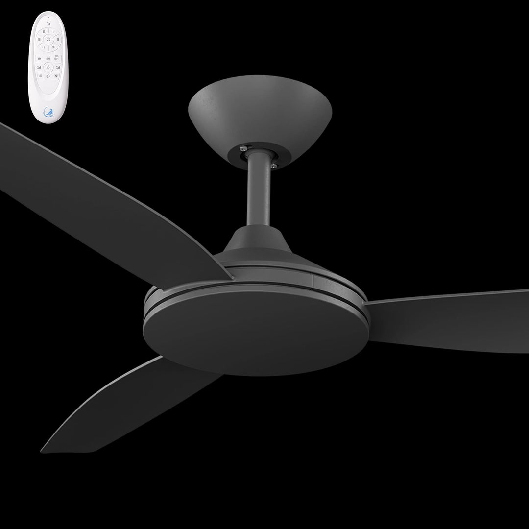Calibo Condor 48" DC Smart Ceiling Fan with Remote Control | Black