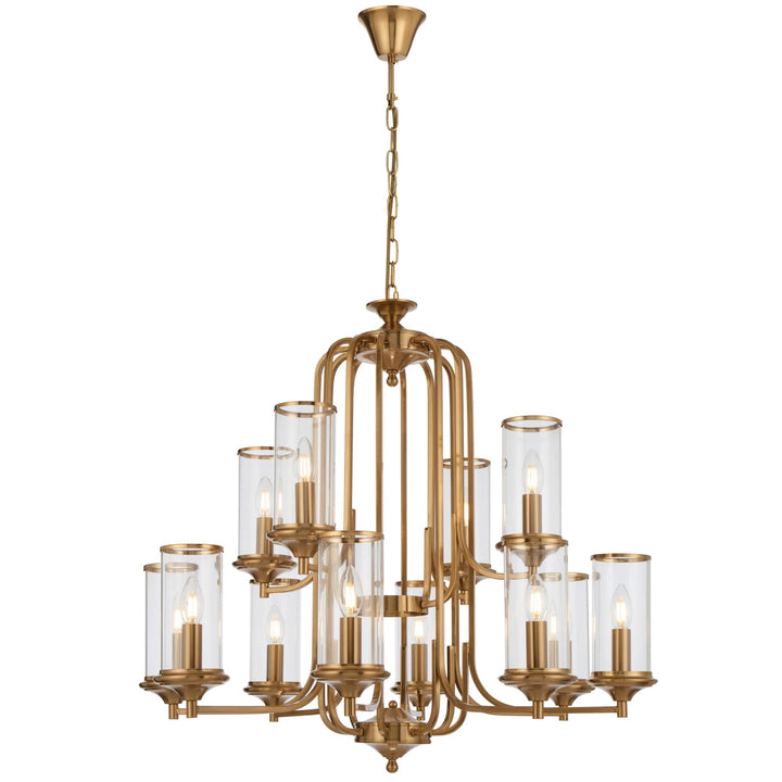 Telbix Velden 12 Light Pendant | Copper