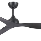 Fanco Eco Style 60" DC Indoor/Outdoor Ceiling Fan with Remote | Black