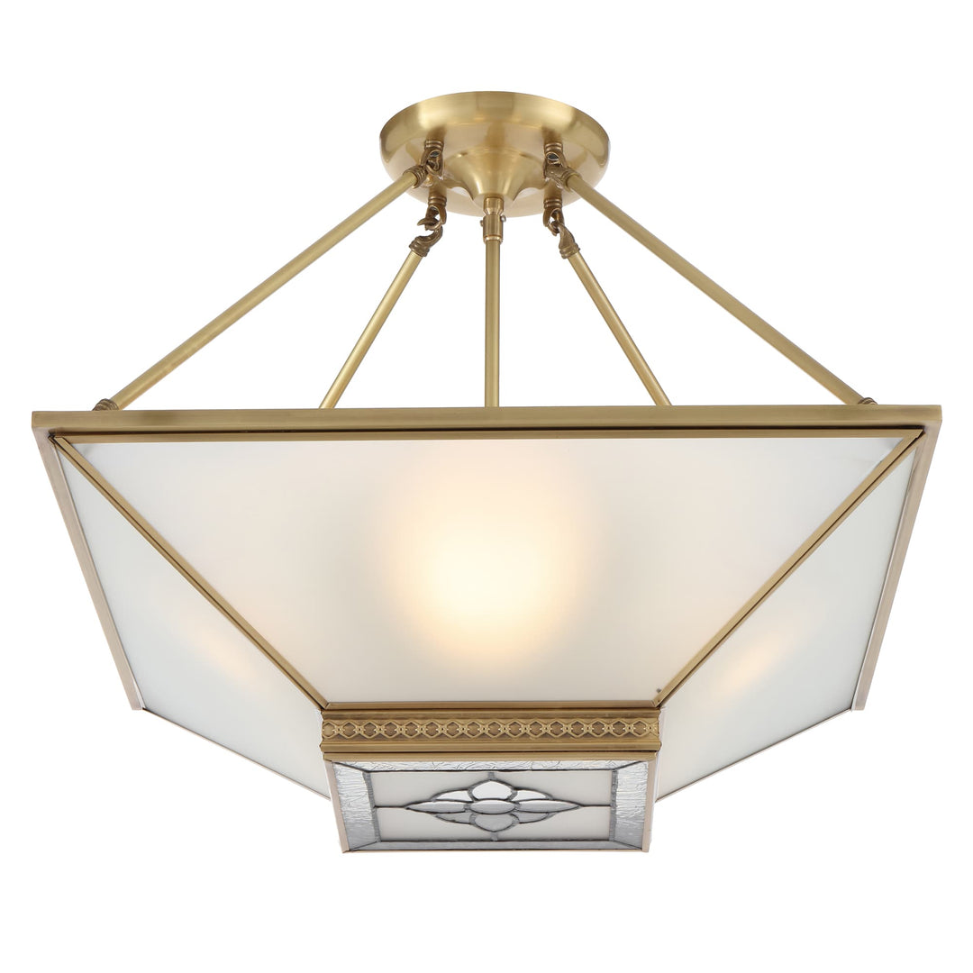 Telbix Bracci Pendant | Brass