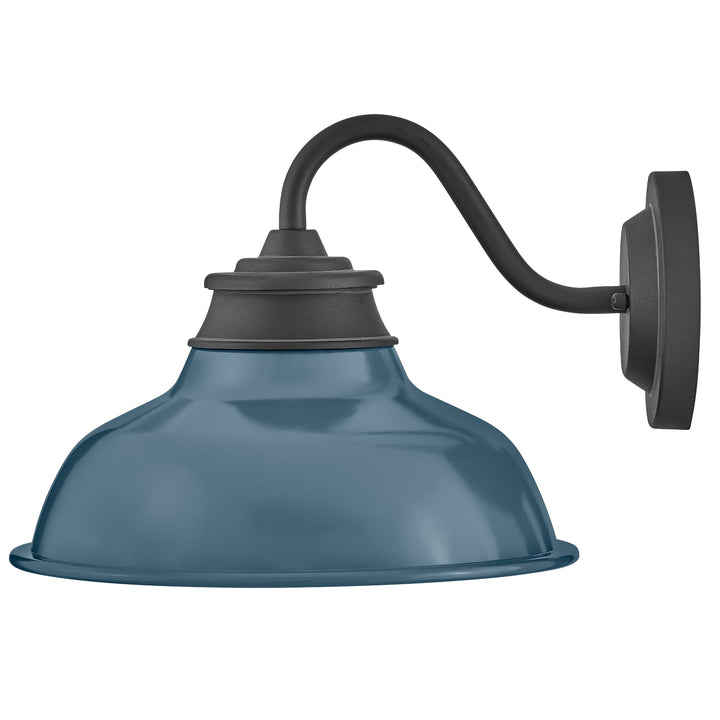 Hinkley Wallace Exterior Wall Light | Denim Blue